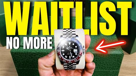 rolex watches with no waiting list|Rolex model waitlist.